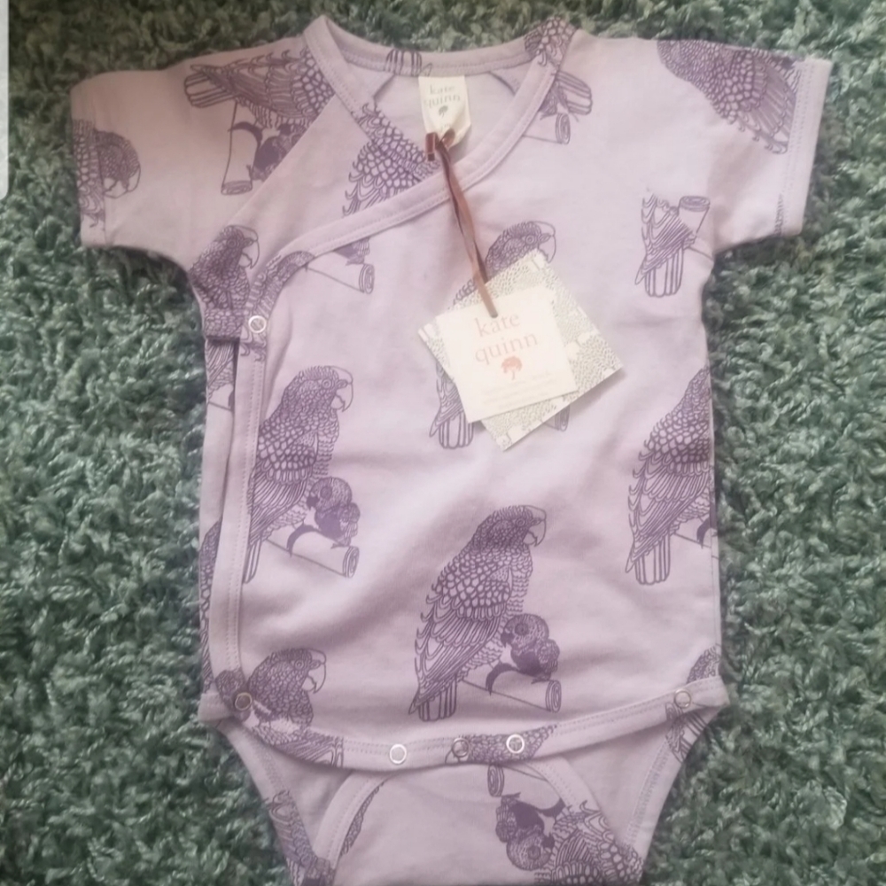 Kate Quinn parrot kimono